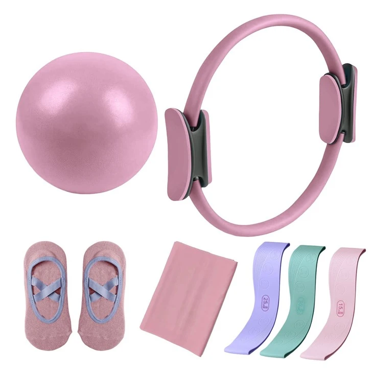 CHOOYOU 5-Piece Durable Pilates Ring Set best